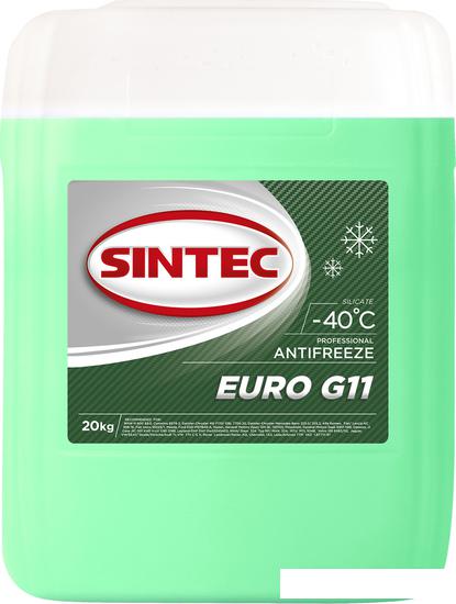 Охлаждающие жидкости Sintec Euro G11 (-40) 20кг
