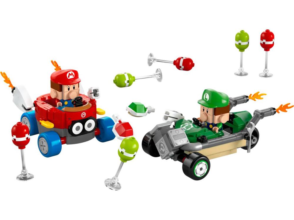 Конструктор LEGO Mario Kart – Малыш Марио против Малыша Луиджи 72034