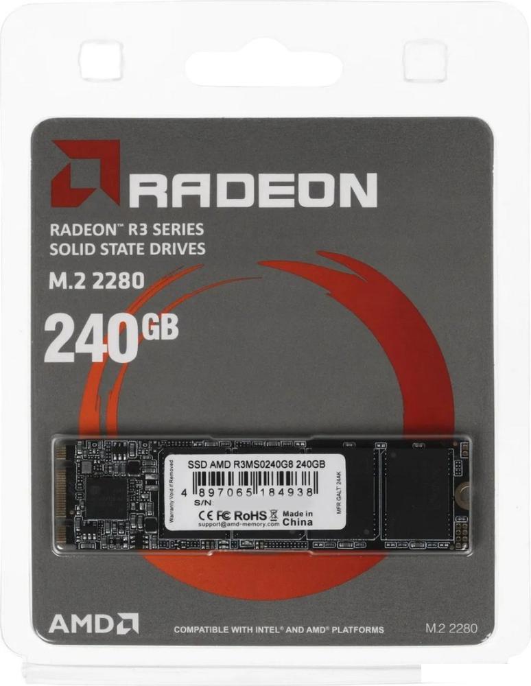 SSD AMD Radeon R3 240GB R3MS0240G8