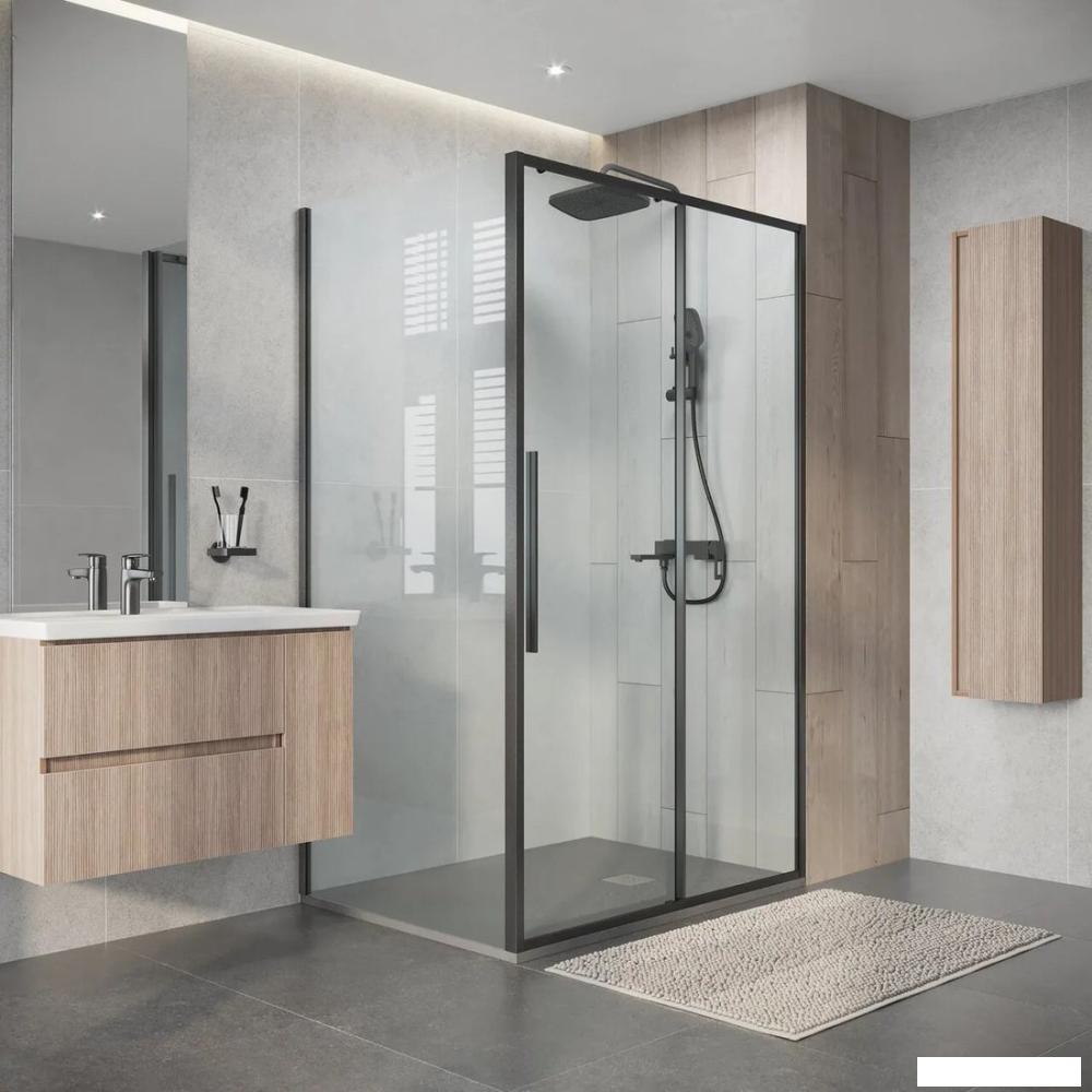 Душевой уголок Niagara Nova NG-34-12AGR-A80GR-34 120х80х195 (графит/прозрачное стекло)