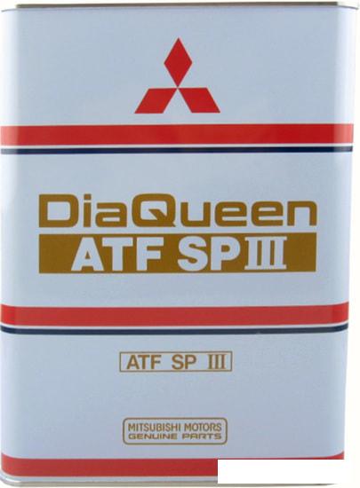 Трансмиссионные масла Mitsubishi DiaQueen ATF SP III 4л