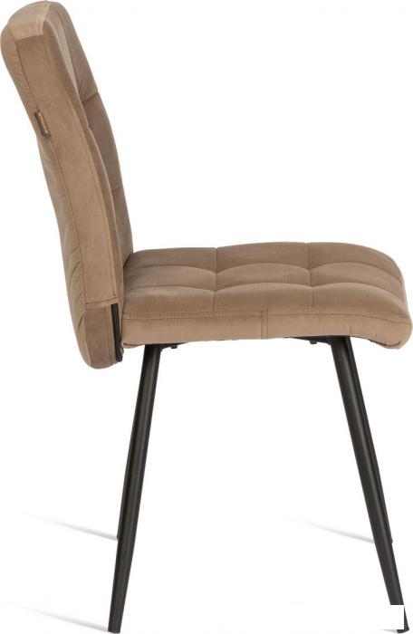Стул TetChair Medeo велюр (бежевый/черный)