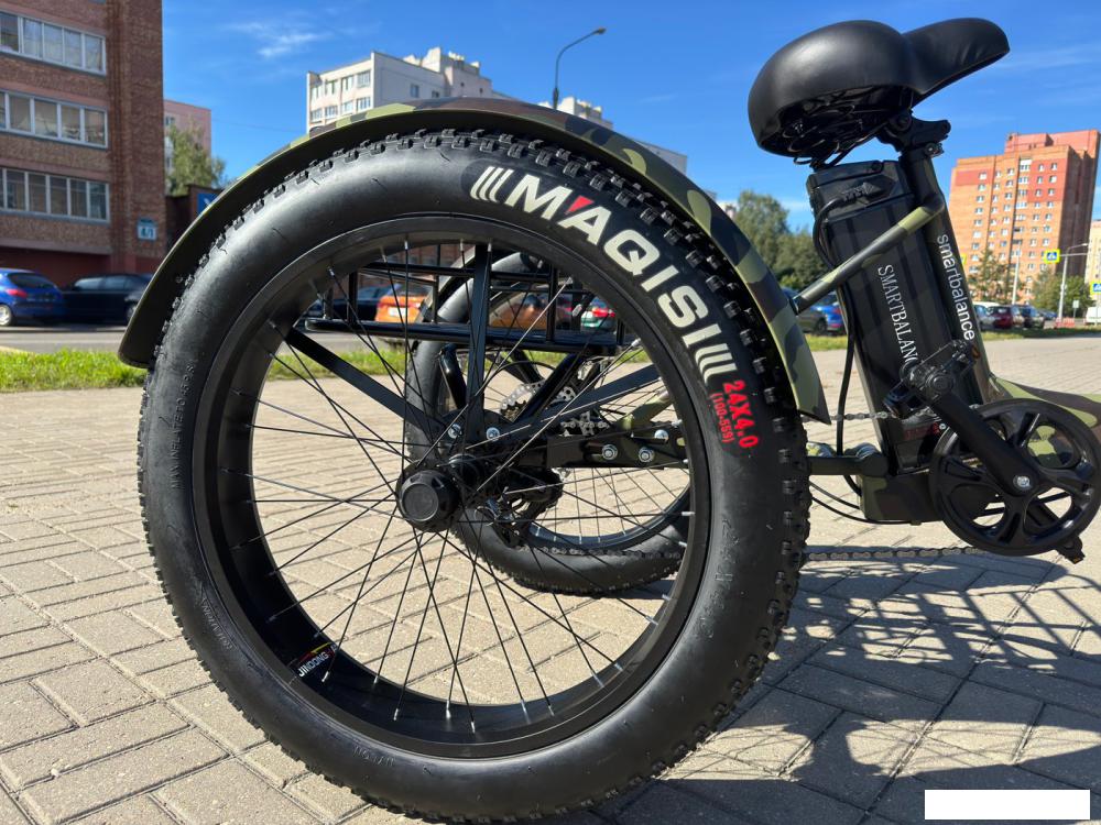 Электровелосипед Smart Balance Tank Trike 2024 (камуфляж)
