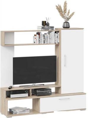 Стенка Трия Сиена (дуб сонома/белый ясень)