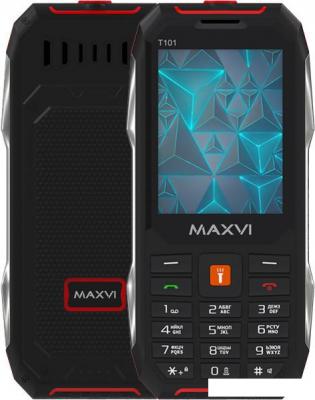 Телефон Maxvi T101 (красный)