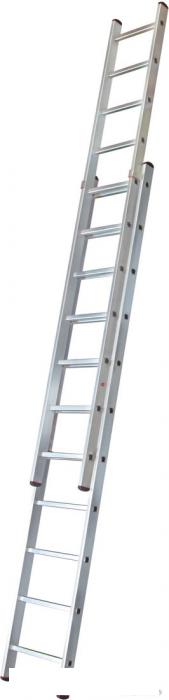 Лестницы и стремянки Новая высота NV 526 двухсекционная раздвижная 2x15 ступеней