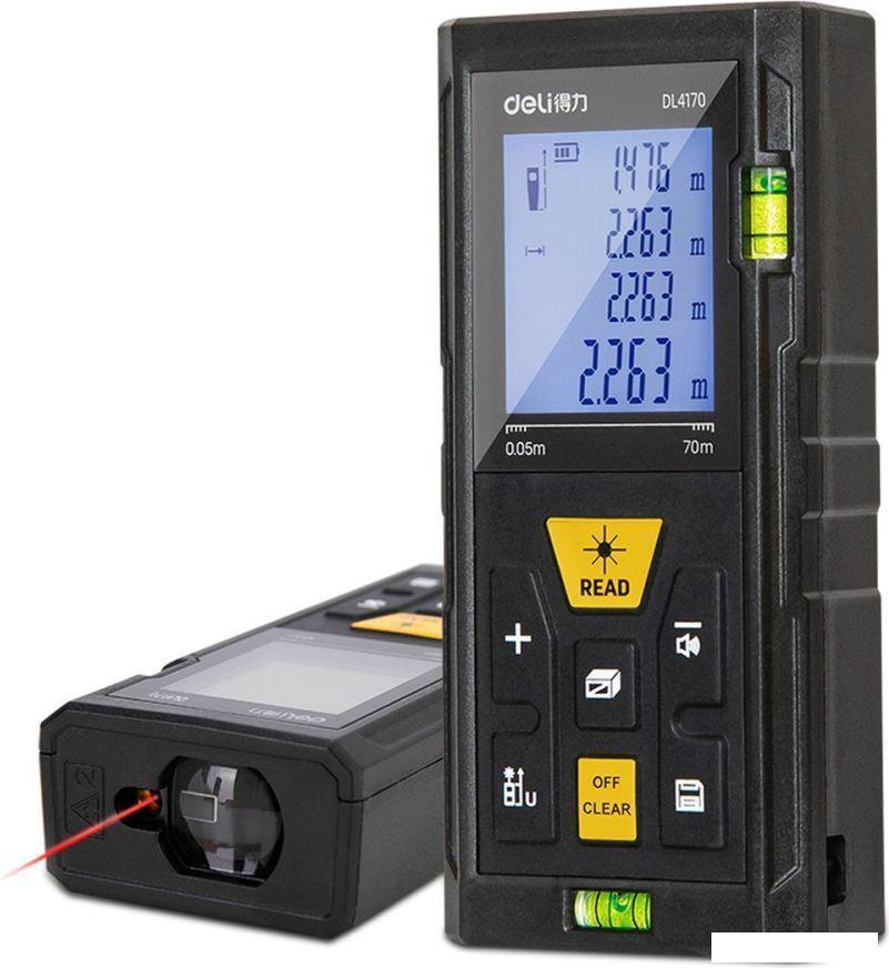 Лазерный дальномер Deli DL4170