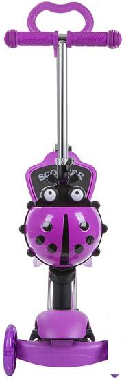 Самокаты Novatrack Saddle Pro 2019 120SB.DISCOKIDS.VL9 (фиолетовый)