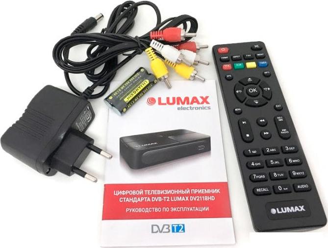 Приемники цифрового ТВ Lumax DV2118HD