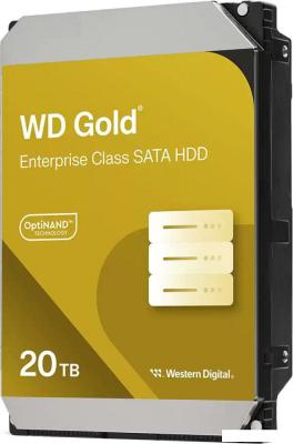 Жесткий диск WD Gold 20TB WD203KRYZ