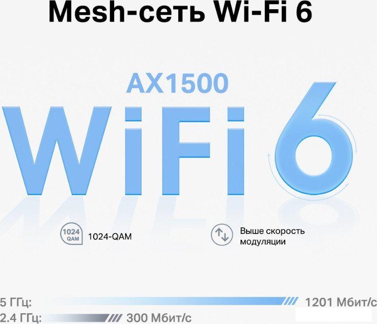 Wi-Fi система TP-Link Deco X10 (2 устройства)