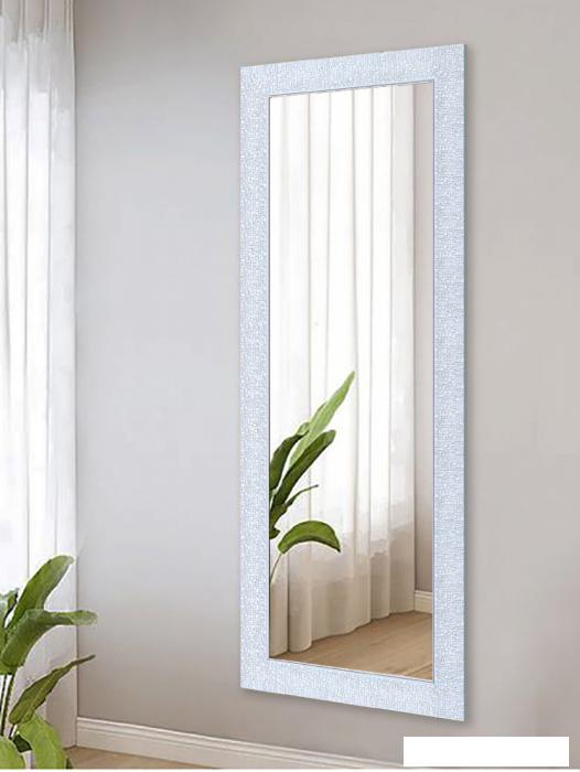 Интерьерные зеркала Декарт Настенное в раме 8Л2723 (белый перламутр)