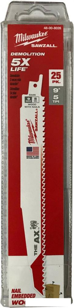 Набор пильных полотен Milwaukee 48008026 (25 предметов)