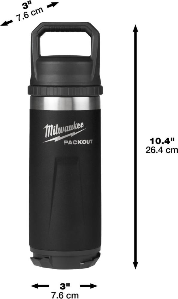 Термос Milwaukee Packout Chug Lid 0.710 л (черный)