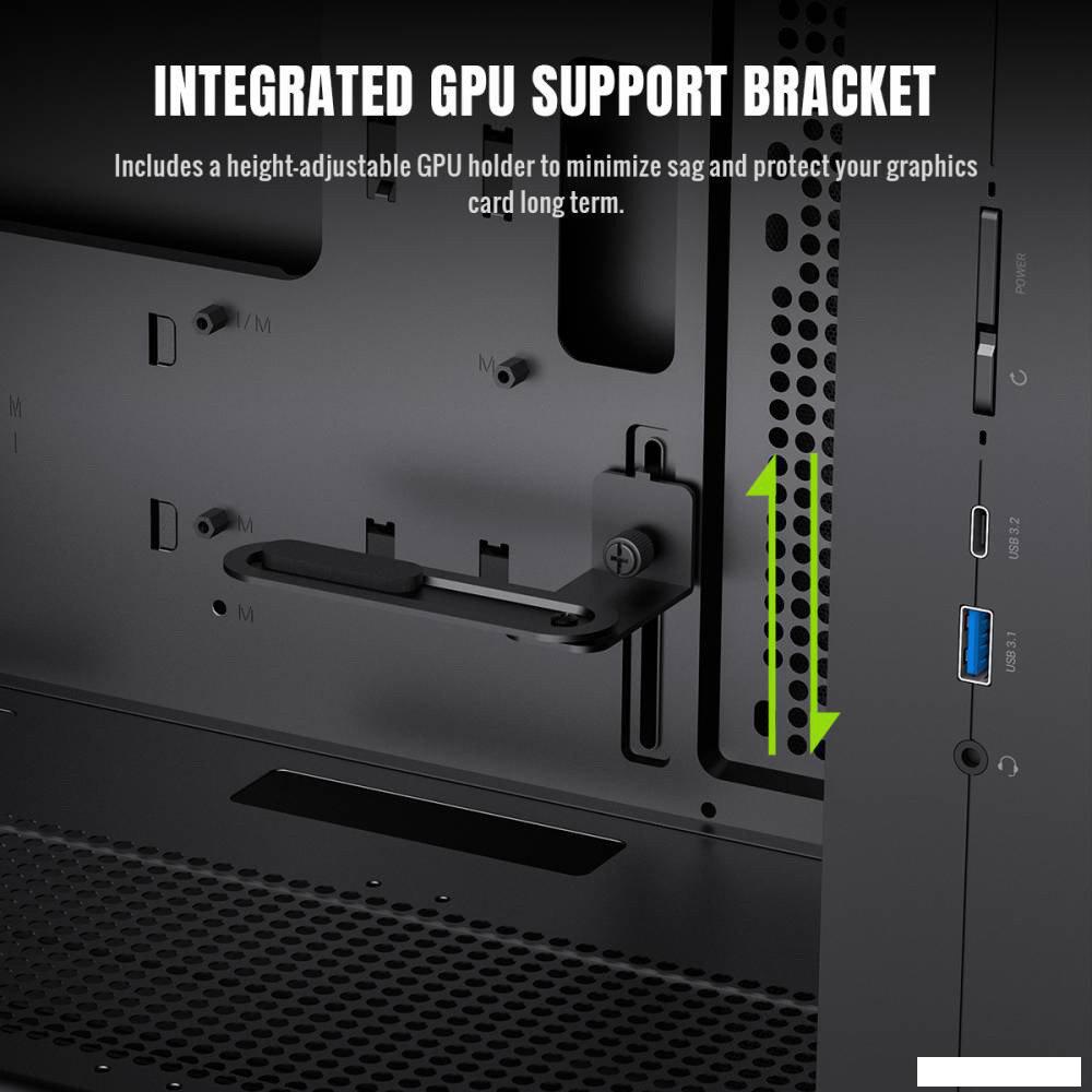 Корпус GameMax Legend CLAW 360 (черный)