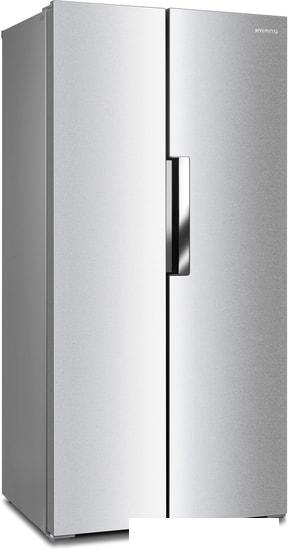 Холодильник side by side Hyundai CS4502F (нержавеющая сталь)