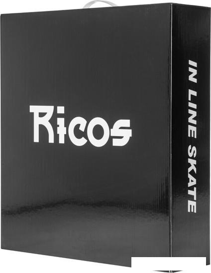 Роликовые коньки Ricos Anomaly PW-132B L (р. 39-42, салатовый/зеленый)