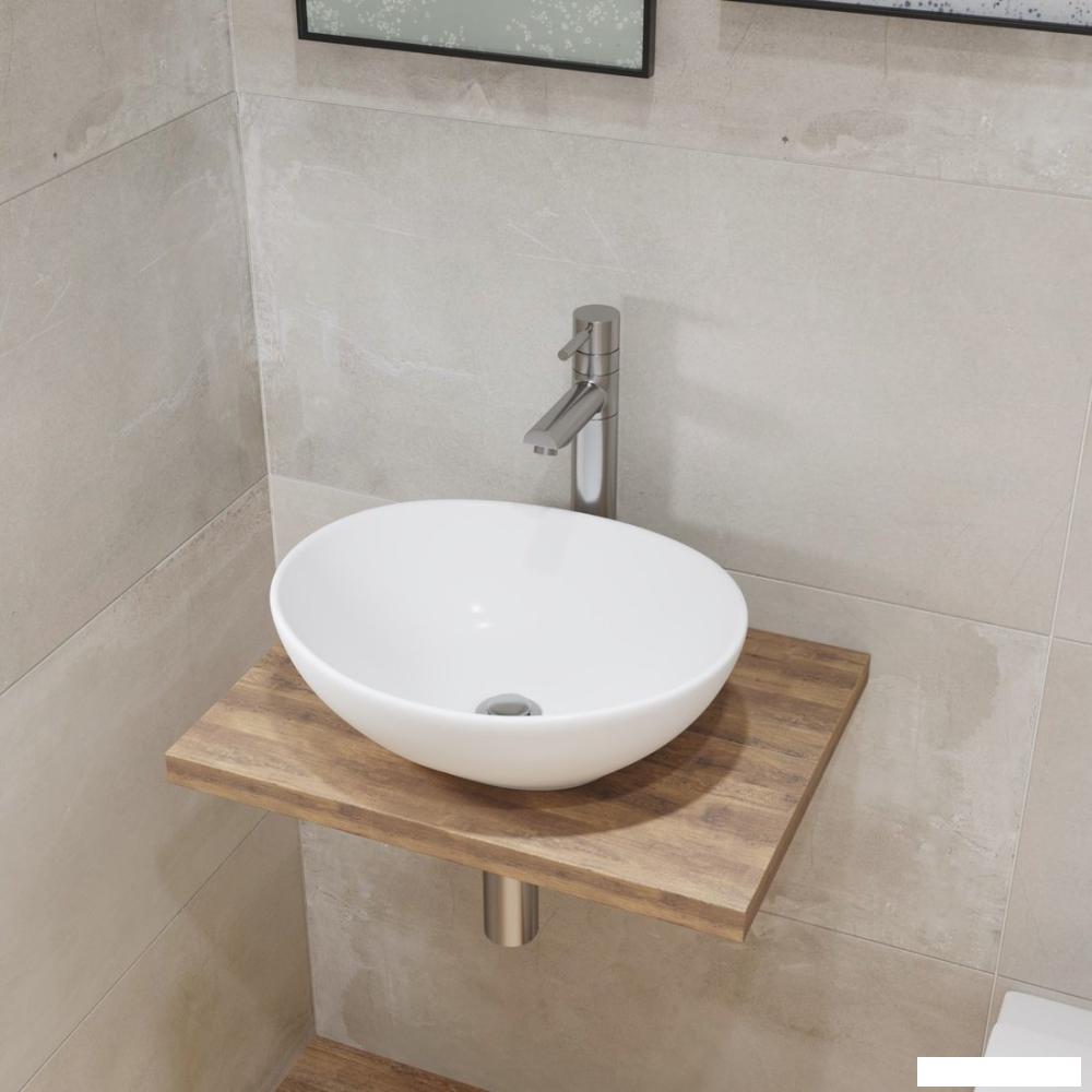 Умывальники Lauter 21652 + клапан 21190CH + сифон 21635CH (хром)