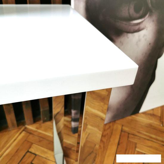 Журнальные столики и столы-трансформеры Domm CT665 (белый глянец)