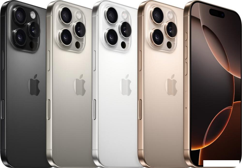 Смартфон Apple iPhone 16 Pro 128GB (пустынный титан)