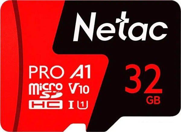 Карта памяти Netac P500 Extreme Pro 32GB NT02P500PRO-032G-S Карта памяти Netac P500 Extreme Pro 32GB NT02P500PRO-032G-S
