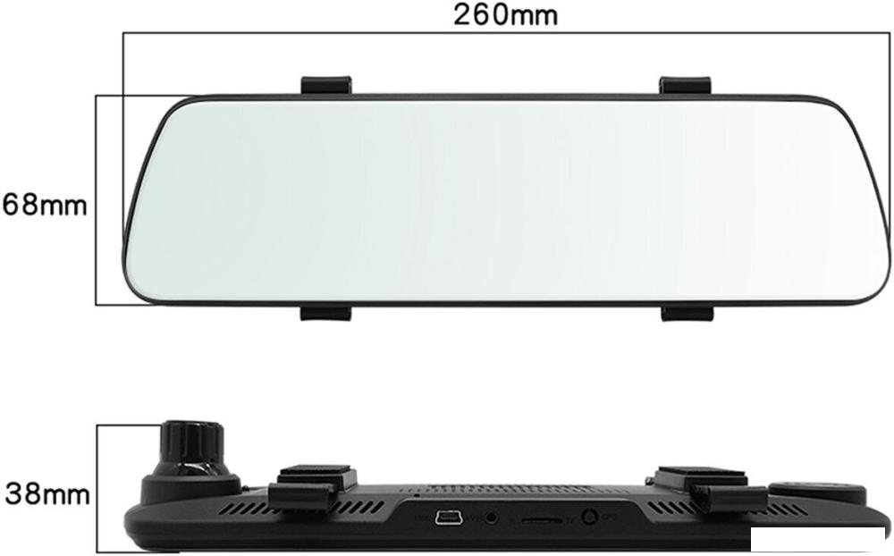 Видеорегистратор-зеркало Ritmix AVR-9105