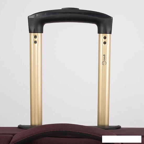 Чемоданы, сумки-тележки Grott 338-1731/3-28 (бордовый)