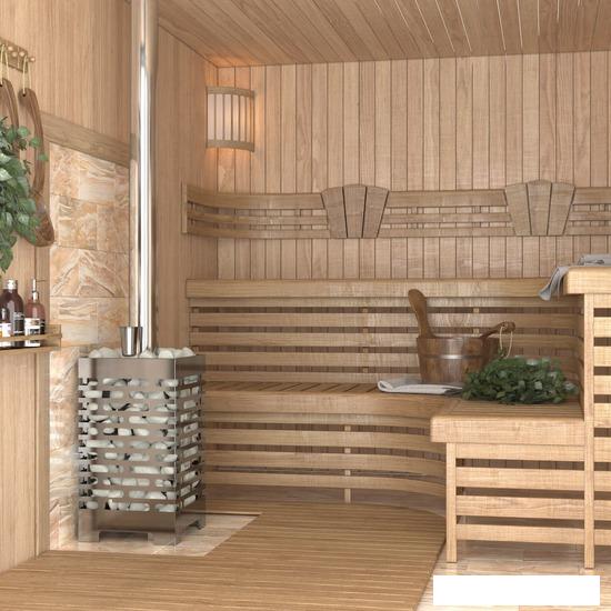 Банная печь Везувий Aston 16 Inox