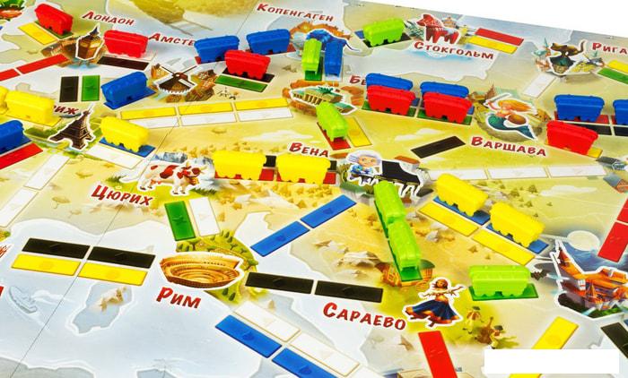 Настольные игры Мир Хобби Ticket to Ride Junior. Европа