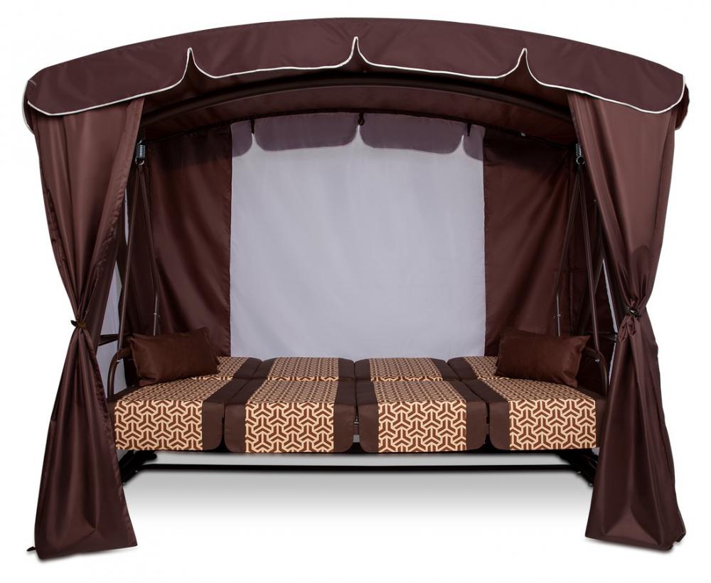 Садовые качели Arno-Werk Дефа Люси Люкс 2017-КД-58/Л (шоколадный)