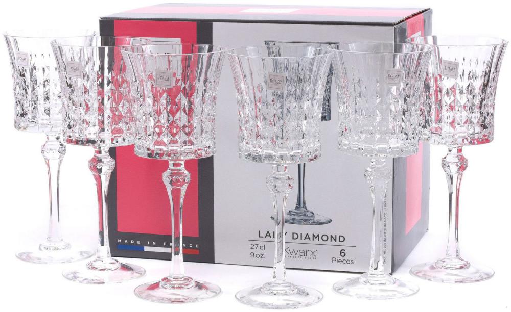 Набор бокалов для вина Eclat Lady Diamond L9743