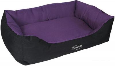 Лежанки, домики, когтеточки для кошек и собак Scruffs Expedition Box Bed с бортиком 60 см (фиолетовый)
