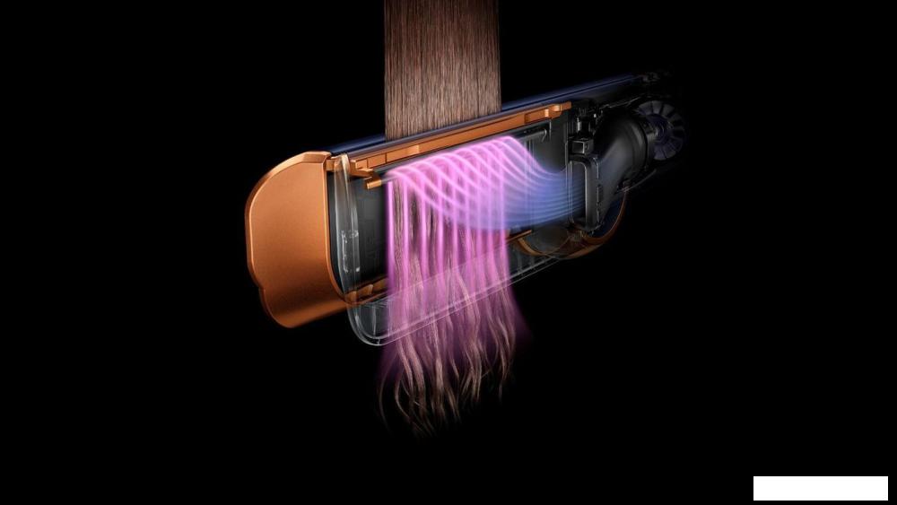 Выпрямитель Dyson Airstrait (с переходником на евровилку, янтарный шелк)