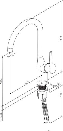 Смесители AM.PM Spike F9S07011 (сатин)