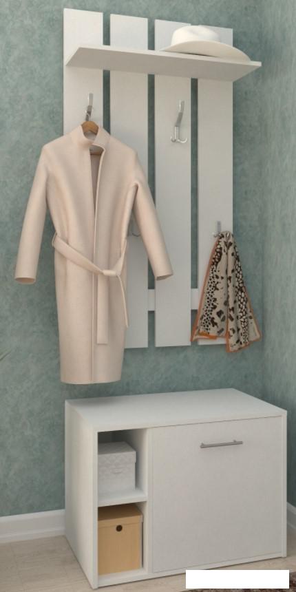 Стенка Кортекс-мебель Лара СП3 (белый)