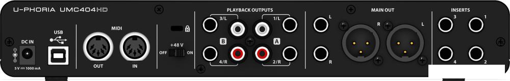 Behringer U-Phoria UMC404HD