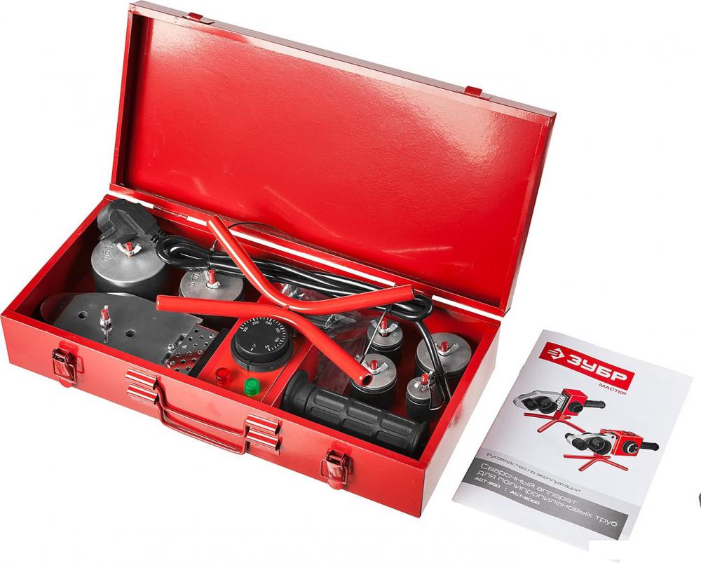 Аппарат для сварки труб Зубр Мастер АСТ-800