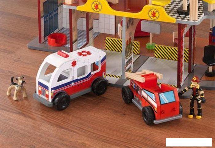 Паркинг KidKraft Пожарно-спасательная станция 63214-KE