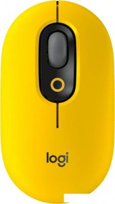 Мышь Logitech Pop Mouse (желтый/черный)