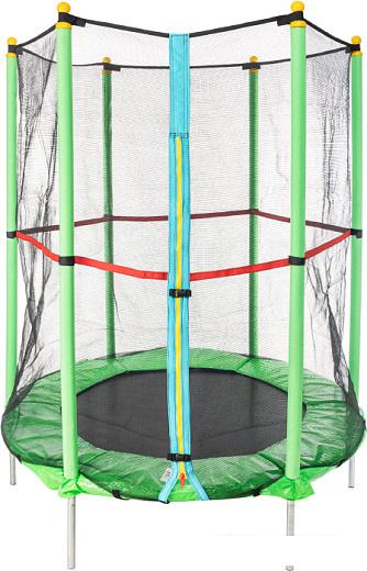 Батуты Sundays Acrobat-D140 (зеленый, с сеткой)