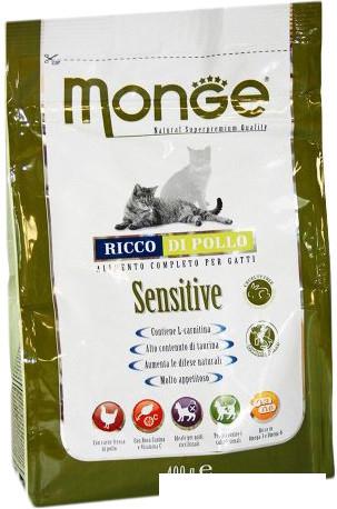 Корма для кошек Monge Cat Sensitive 10 кг