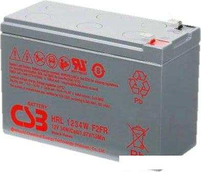 Аккумулятор для ИБП CSB Battery HRL1234W F2 (12В/9 А·ч)