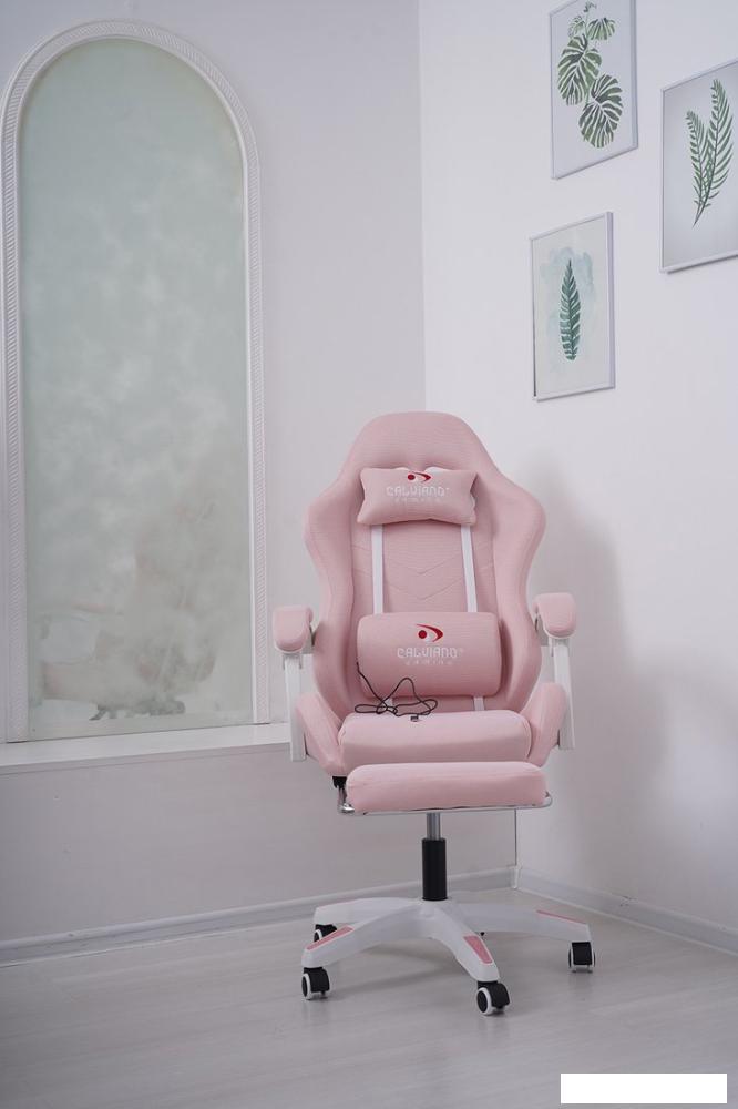 Офисные кресла и стулья Calviano 1584 (ткань, розовый)