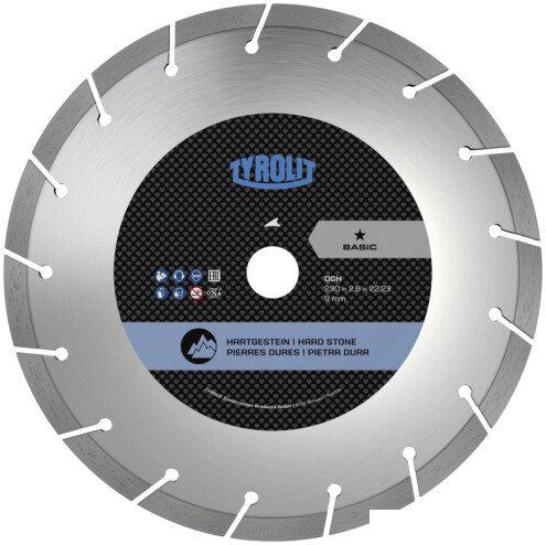 Отрезной диск алмазный  Tyrolit Basic DCH 230x2.6x22.23 34501472