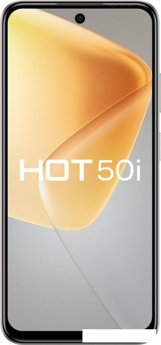 Телефон Infinix Hot 50i X6531 4GB/128GB (серый титан)