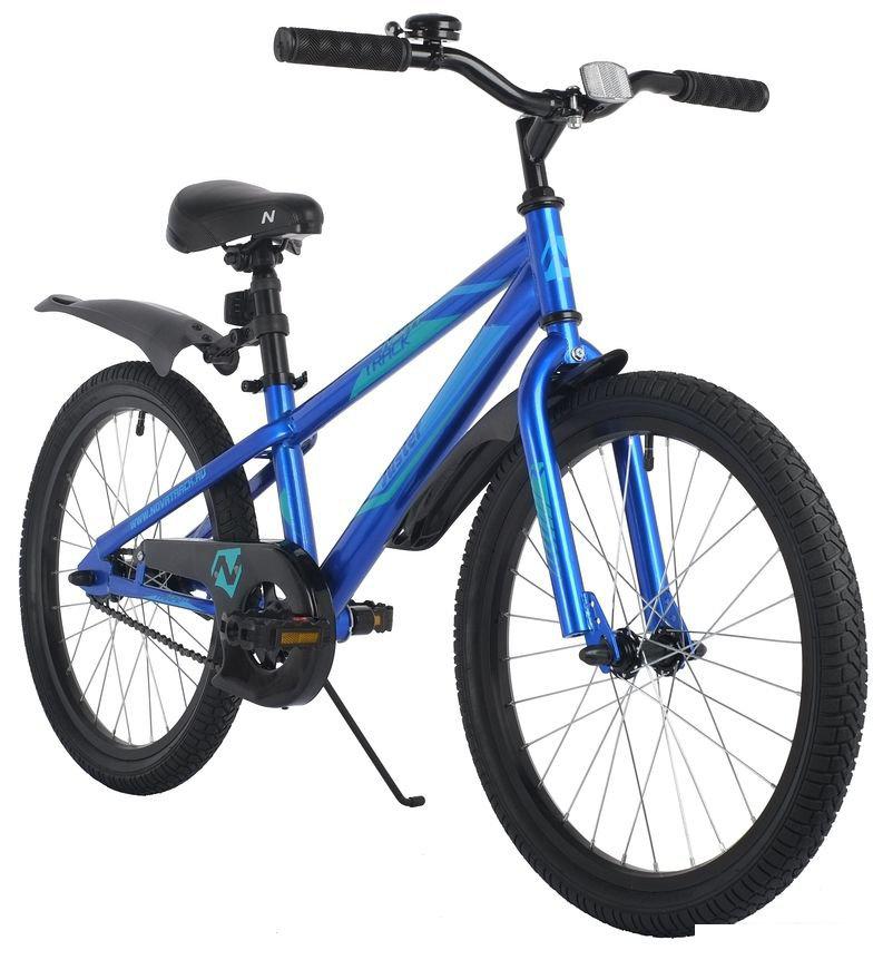 Детский велосипед Novatrack Juster 20 2023 205JUSTER.BL23 (синий)