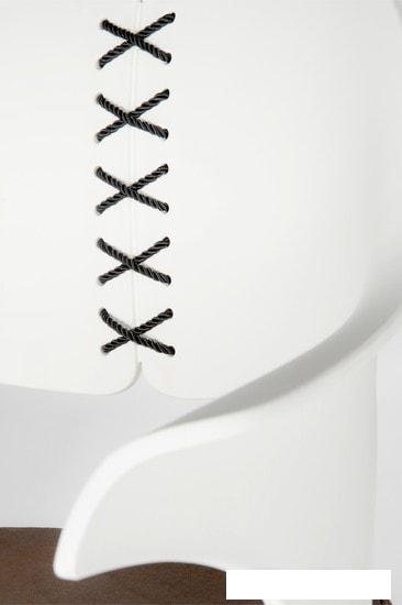 Стул с подлокотниками Norden Cool CX0809M (белый/коричневый)