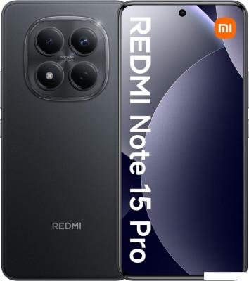 Мобильные телефоны Xiaomi Redmi Note 15 Pro 8GB/256GB международная версия (черный металл)