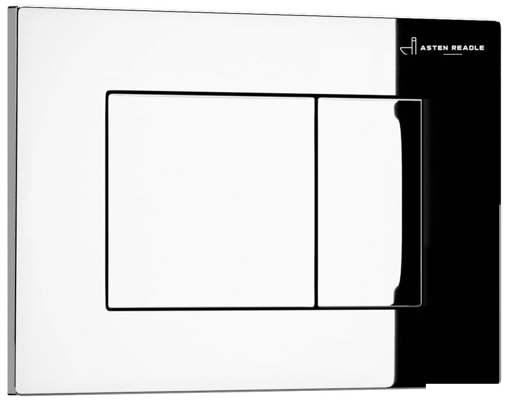 Инсталляции для унитазов, раковин, биде и писсуаров Asten Readle Zentralmodul AR0501-0601CH c кнопкой (хром)