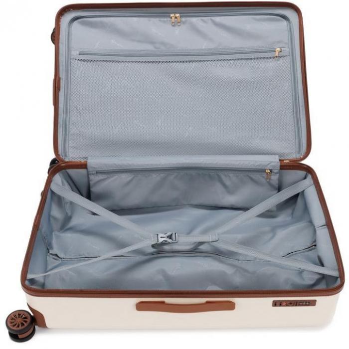 Чемодан-спиннер Bugatti Amelia 49716250 (бежевый)